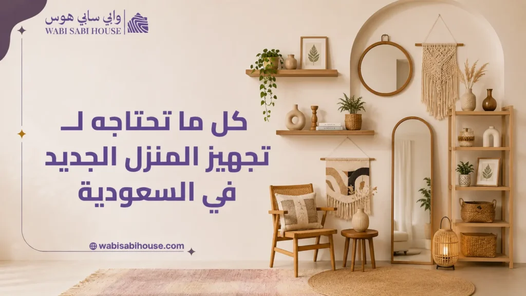 تجهيز المنزل الجديد