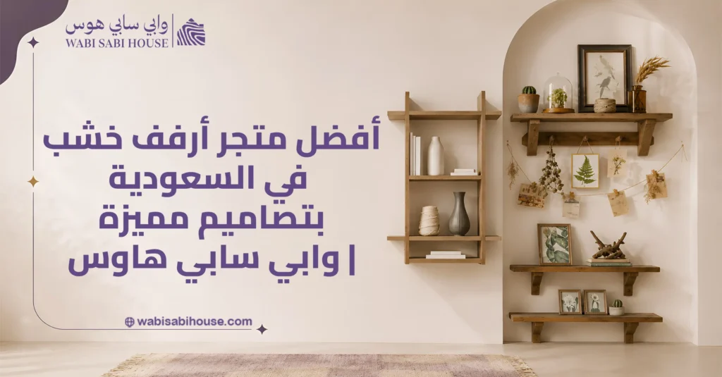 أفضل متجر أرفف خشب في السعودية