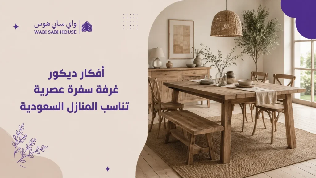 ديكور غرفة سفرة